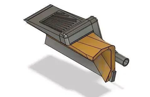 NH90 HELICOPTER AIR FILTER RIGHT AND LEFT VERSION 2 3D print model