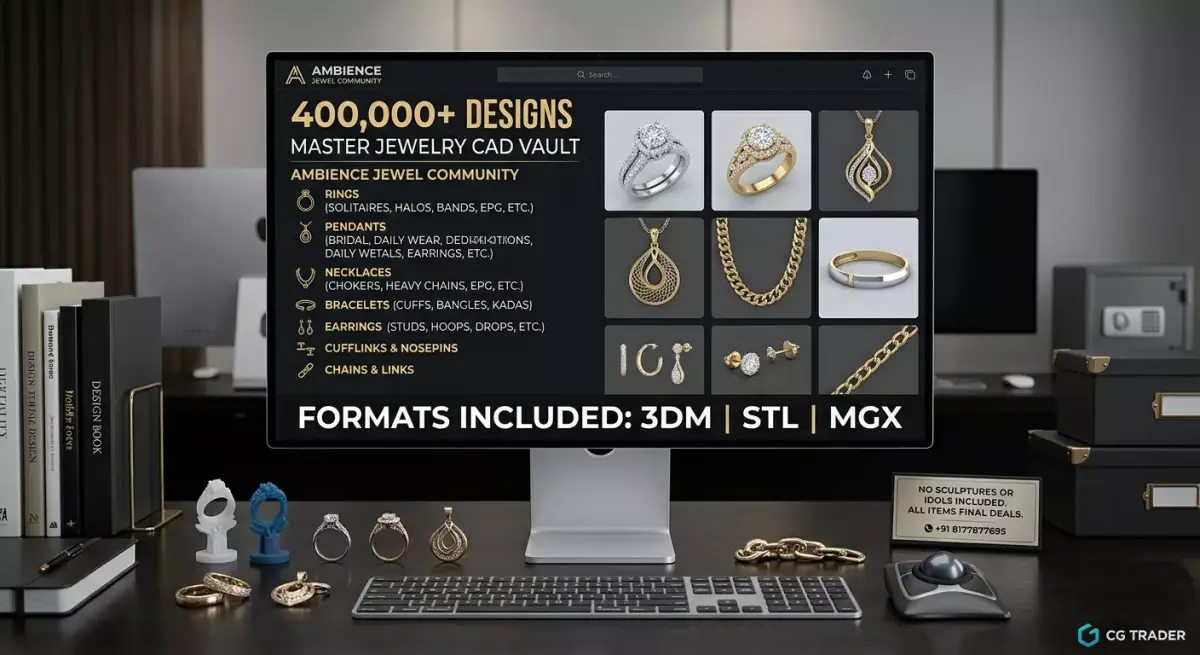 400000 plus  Industrial CAD Assets  The Professional Multiverse 3D print model