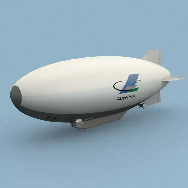 CargoLifter Airship 3D model