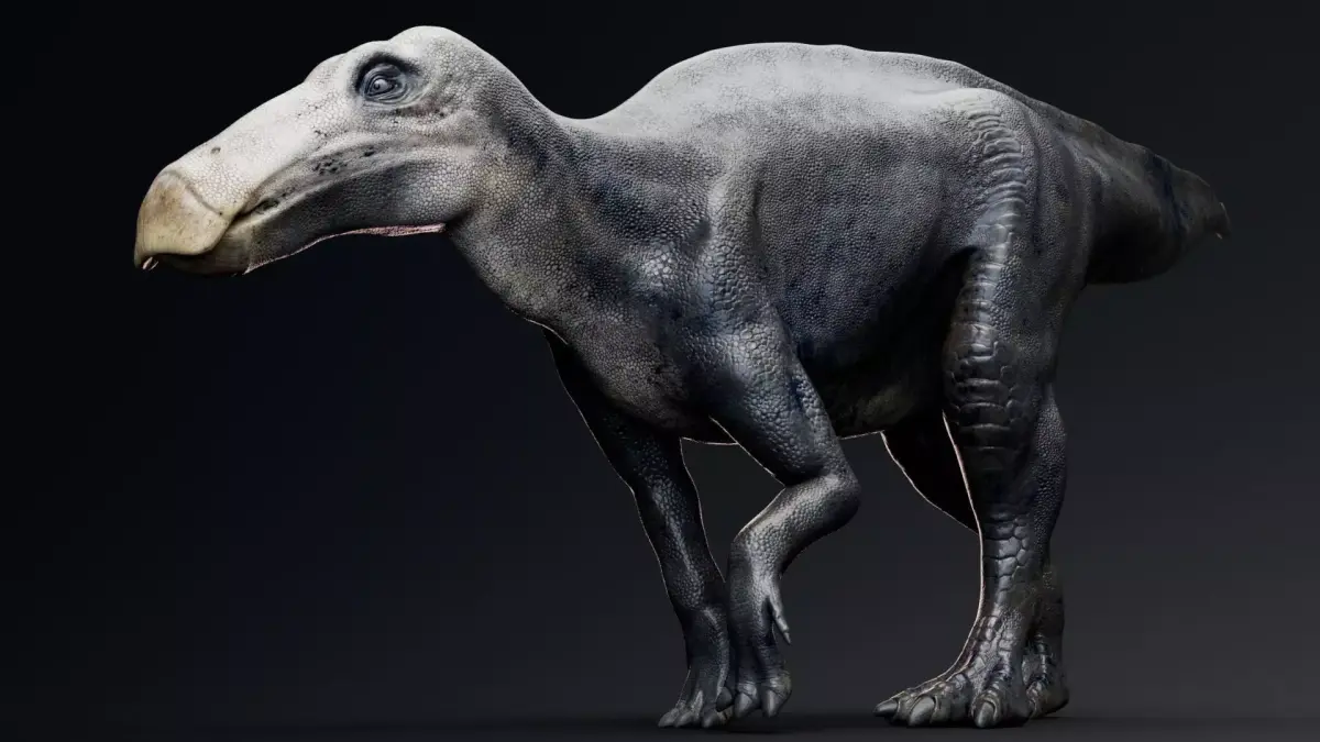 Dinosaur Shantungosaurus - Unreal Engine - Unity Low-poly 3D model