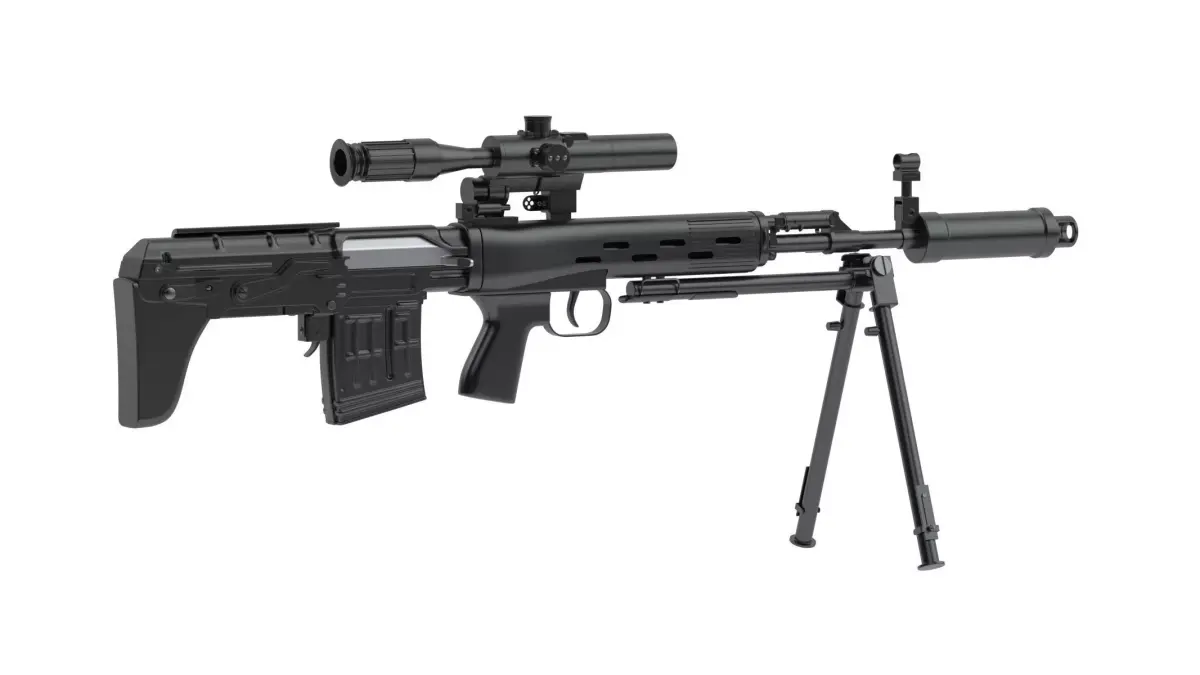 Dragunov SVU 3D model