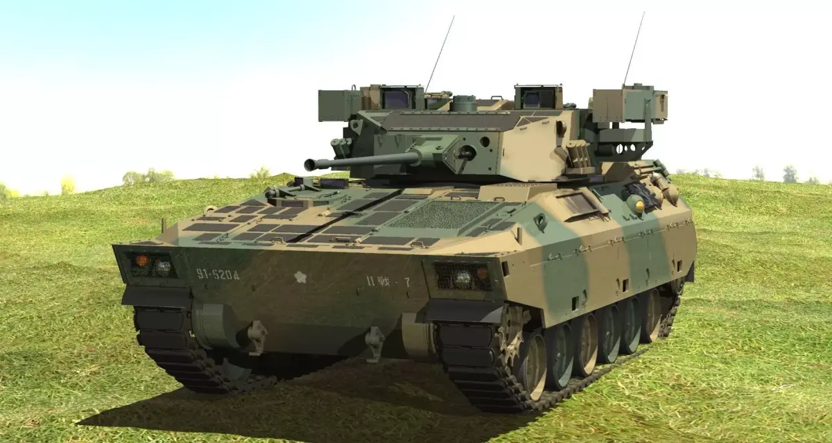 JGSDF Type 89 armored combat vehicle 3D model