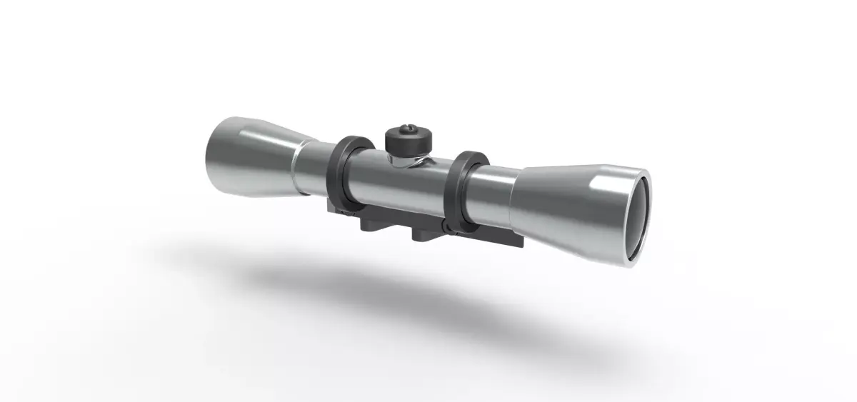 Scope for cosplay blaster 3 3D print model