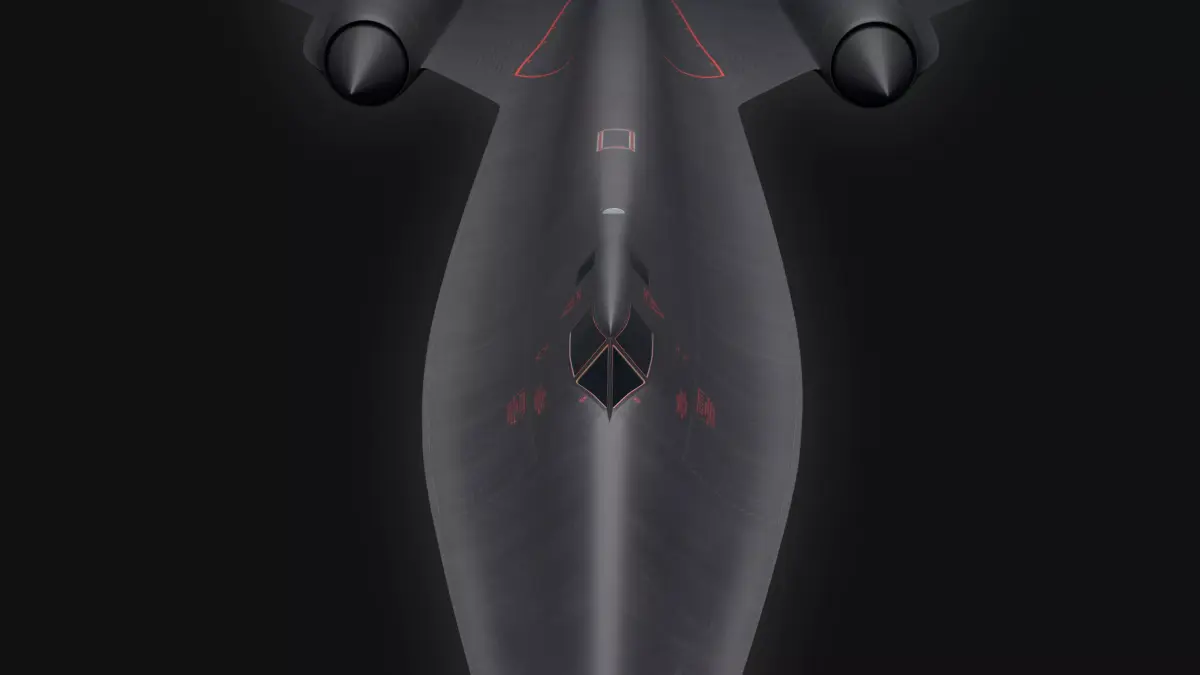 Lockheed SR-71 Blackbird 3D model purchase