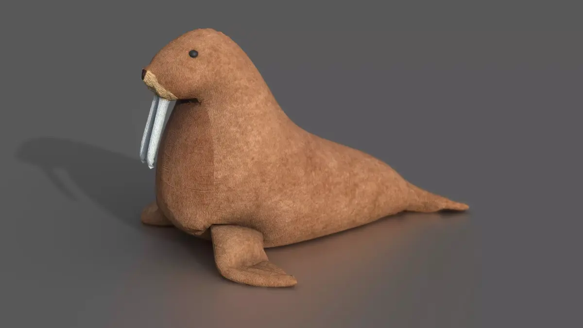 WALRUS TEDDY 3D model
