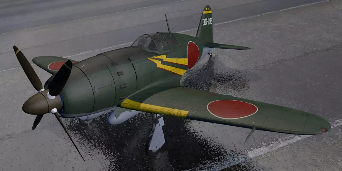 Mitsubishi J2M3 Raiden - aka Jack 3D model