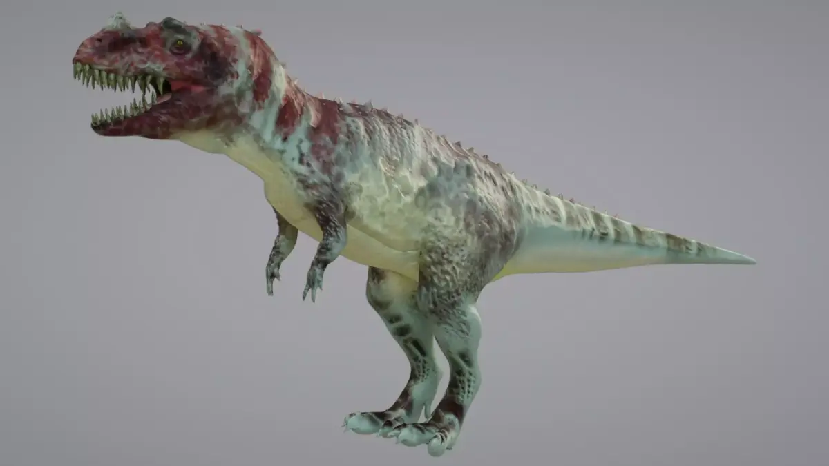 Ceratosaurus t-rex dinosaur 3D model