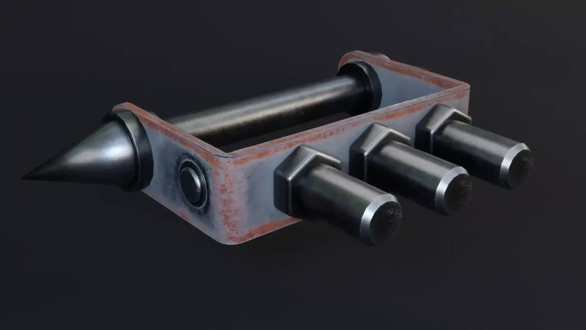 Punch - Game Ready - Low Poly PBR 3D Model Low-poly 3D model