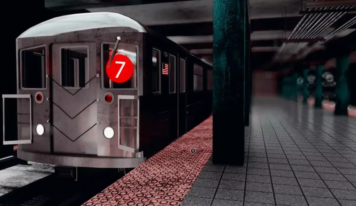 Subway Station Assets 3D model