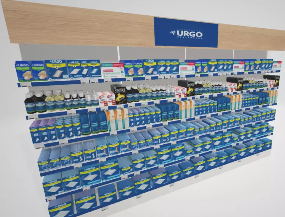Pharmacy material 3D model