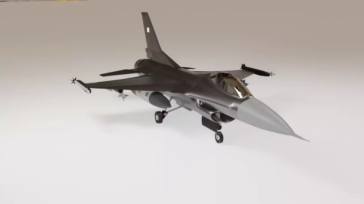 F-16 Block 50 3D model