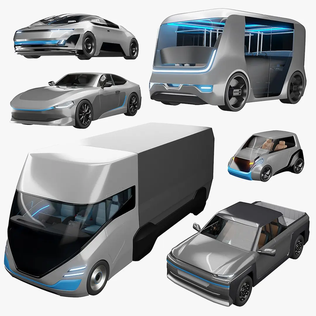 Generic Vehicles Collection 04 3D model