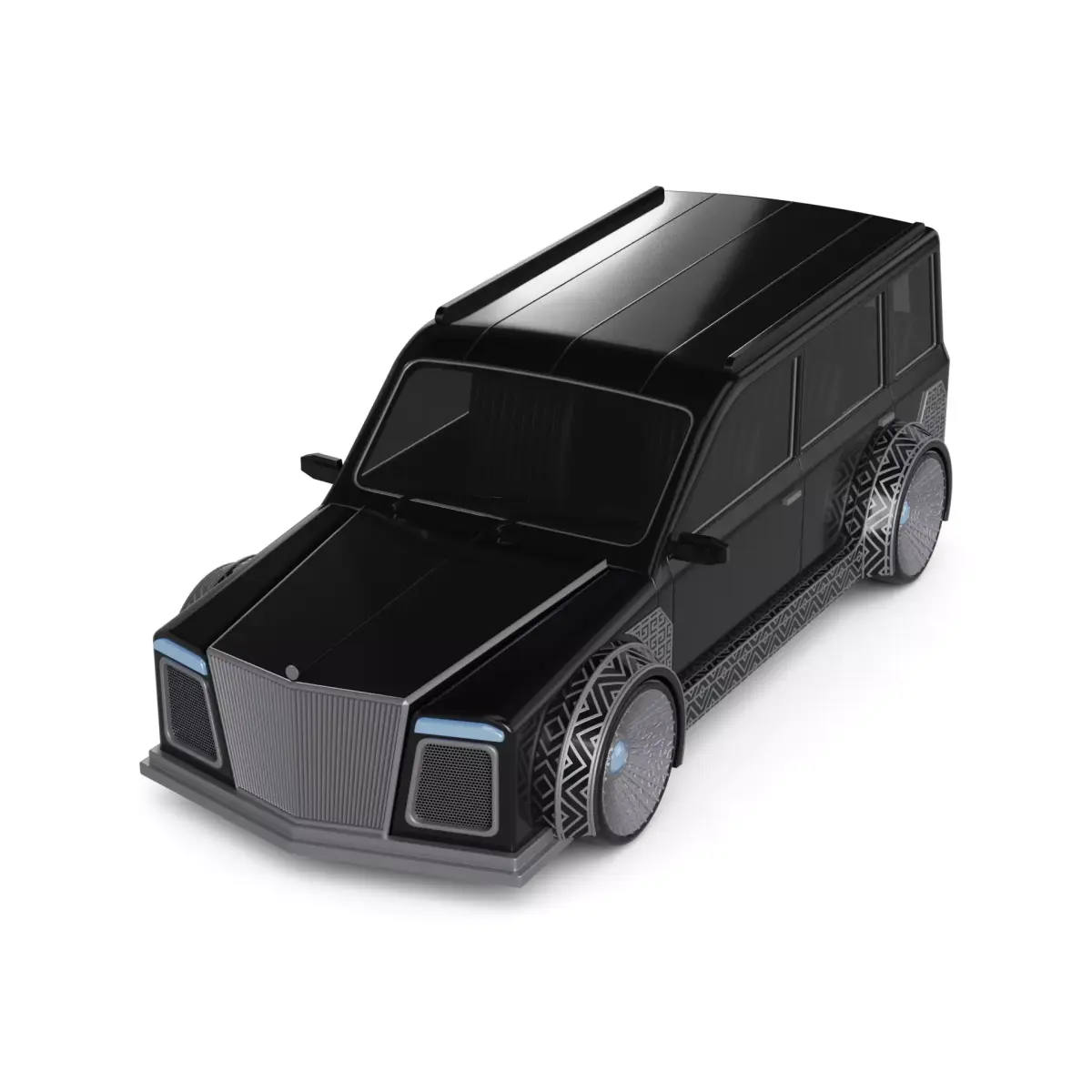 Hearse 3D model shop