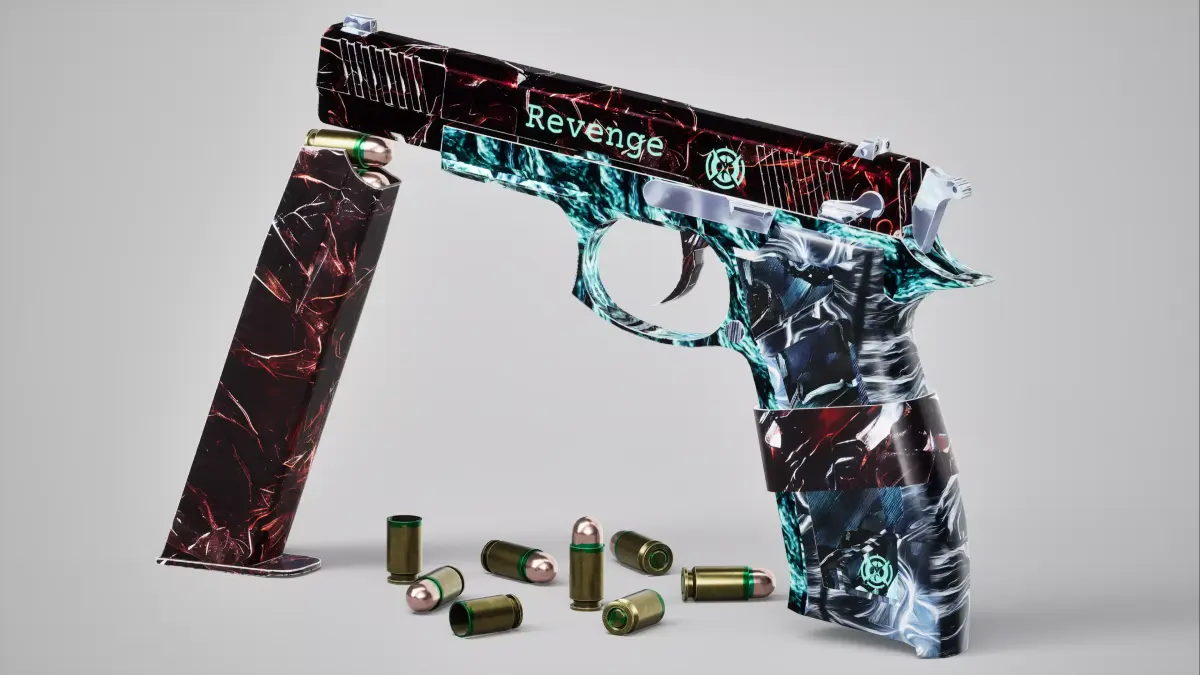 Revenge Vulcano Low-poly 3D model