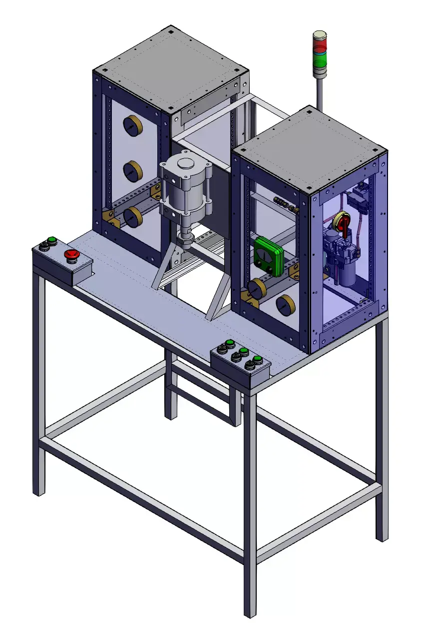 Testing Machine 3D model purchase