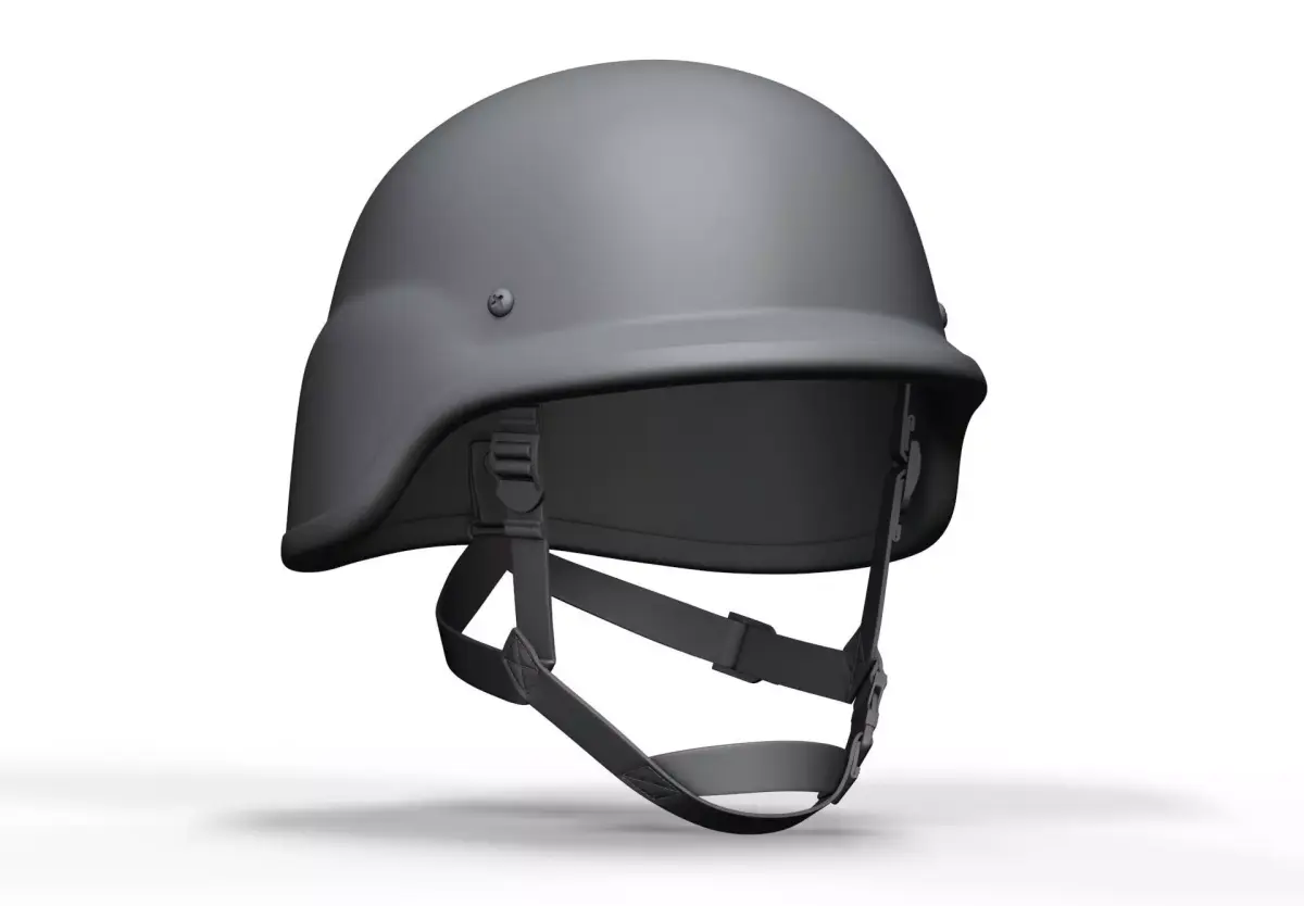 Police Helmet - High and Low Poly 3D model