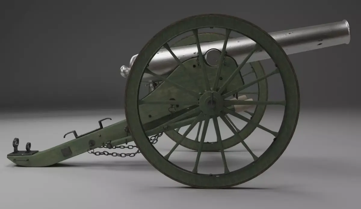 Field Cannon 3D model purchase