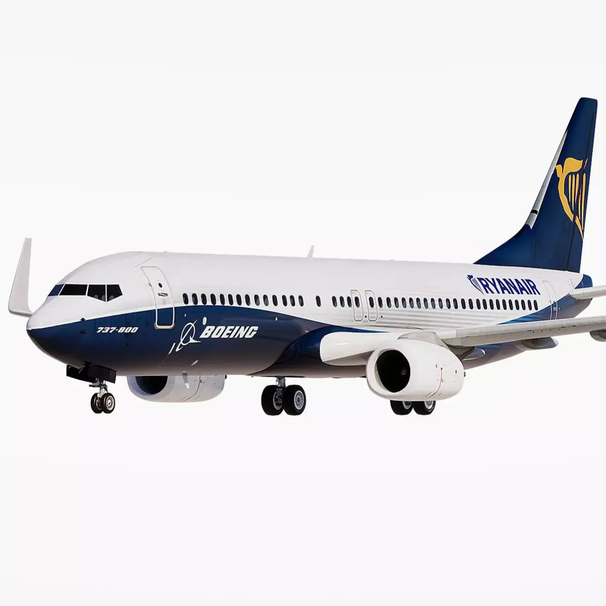 Ryanair Boeing House 737-800 3D model