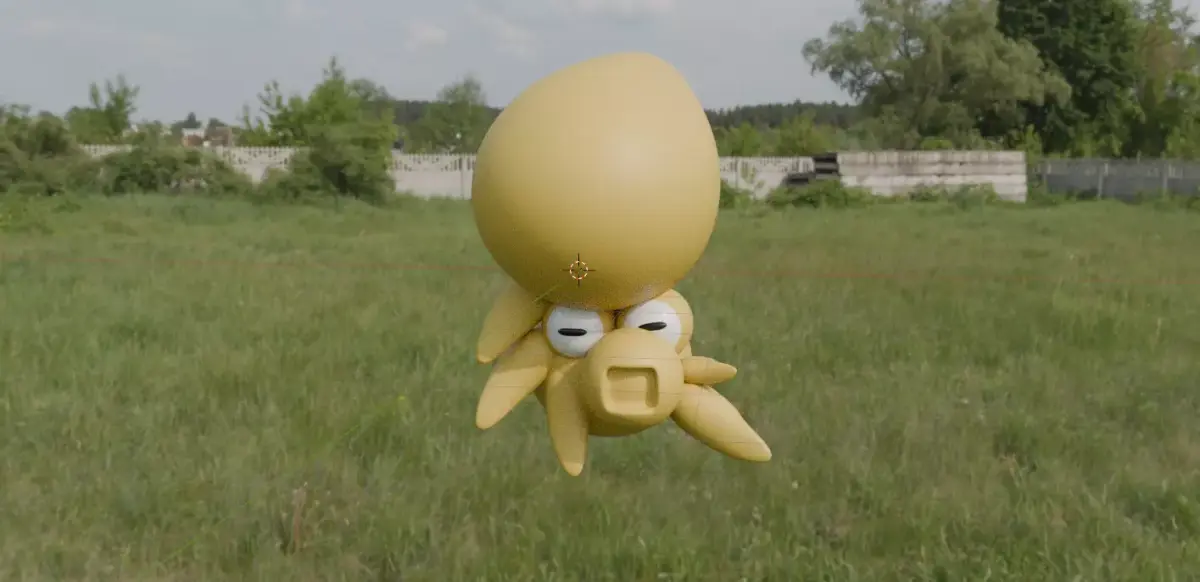 legendary octopus 3D model