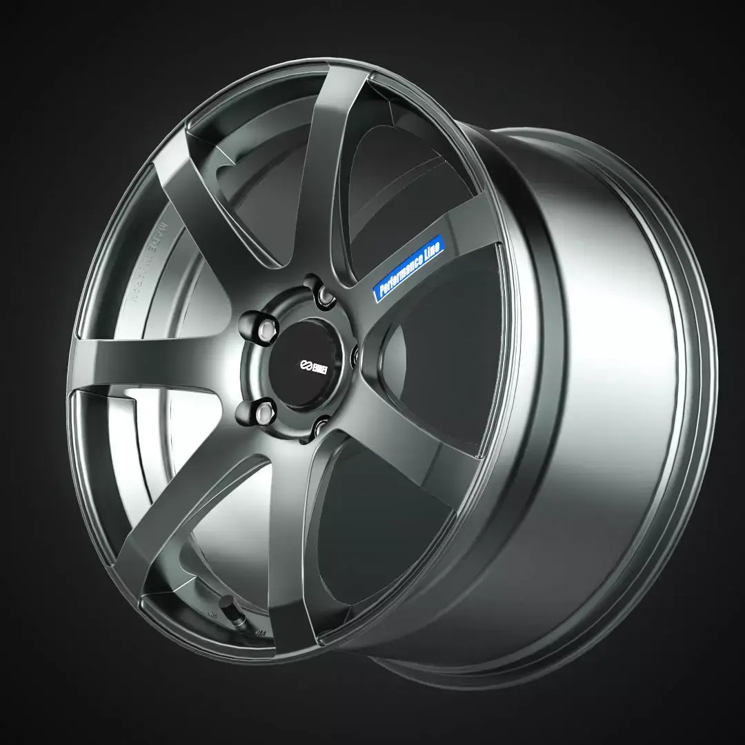 ENKEI PF-07 WHEEL 3D model