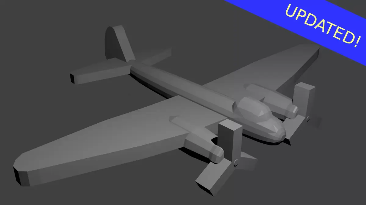 German Junkers Ju-88 Medium Bomber Aircraft Free 3D print model
