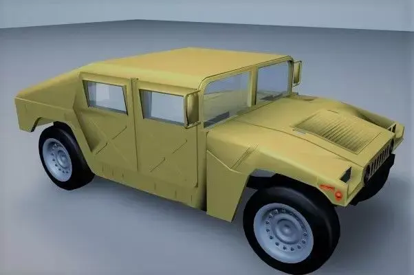 Hummer car 3D model