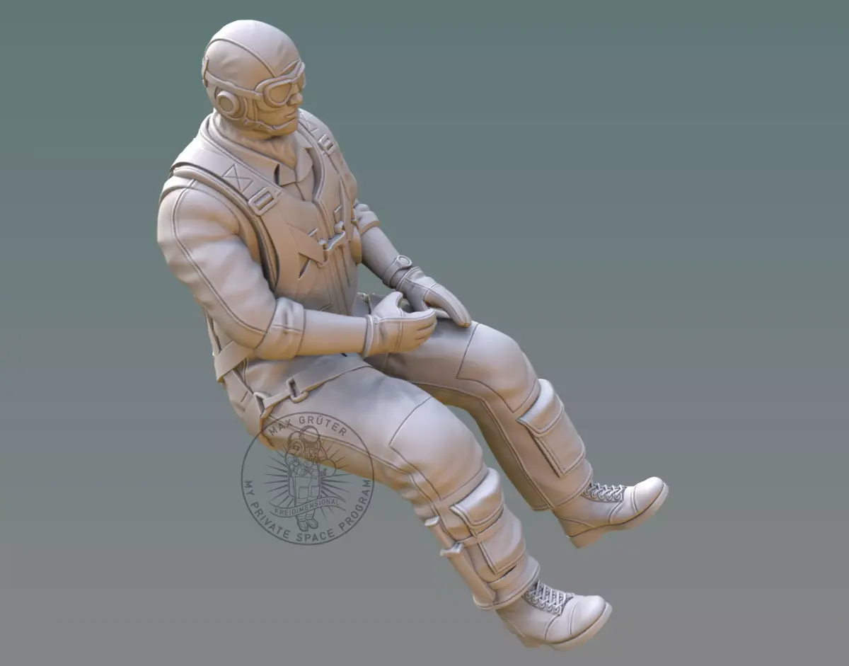 US NAVY PILOT 3D print model