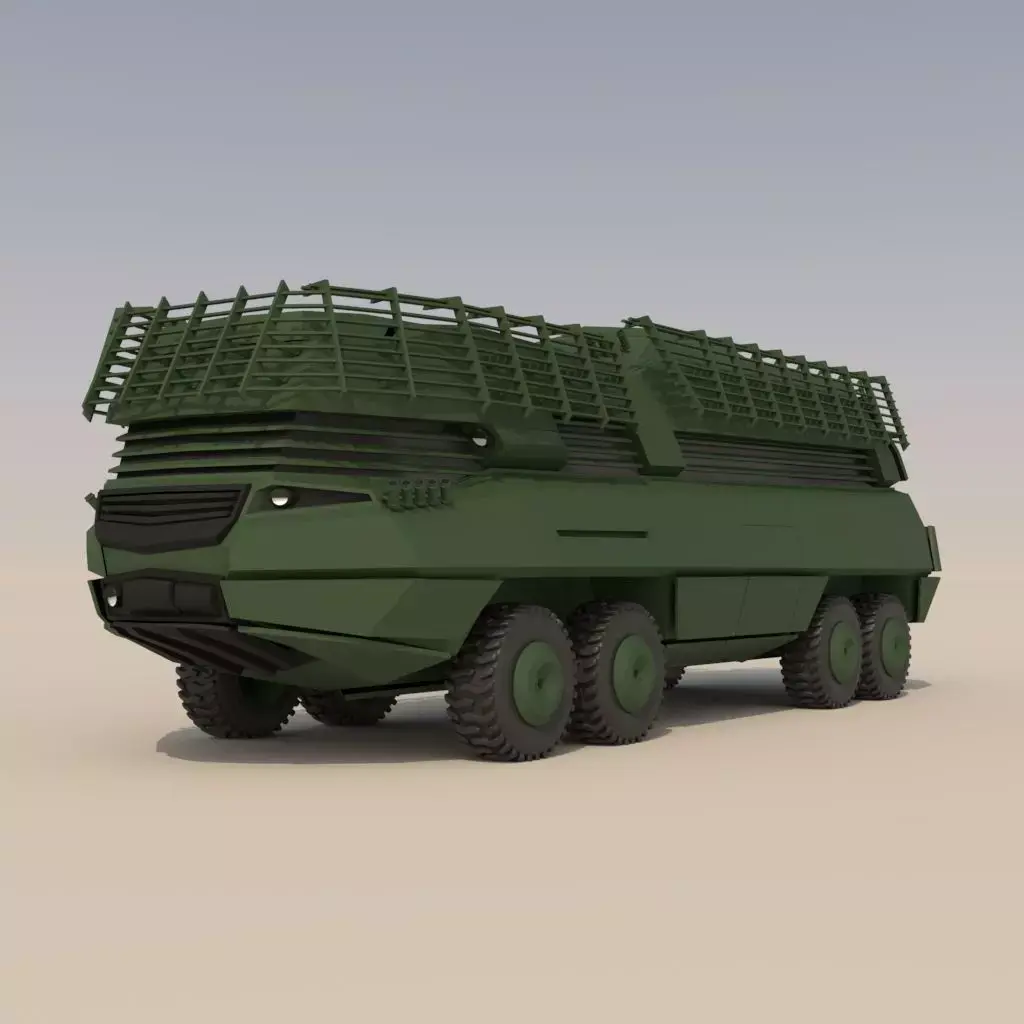 Heavy Armored Vehicle 3D model