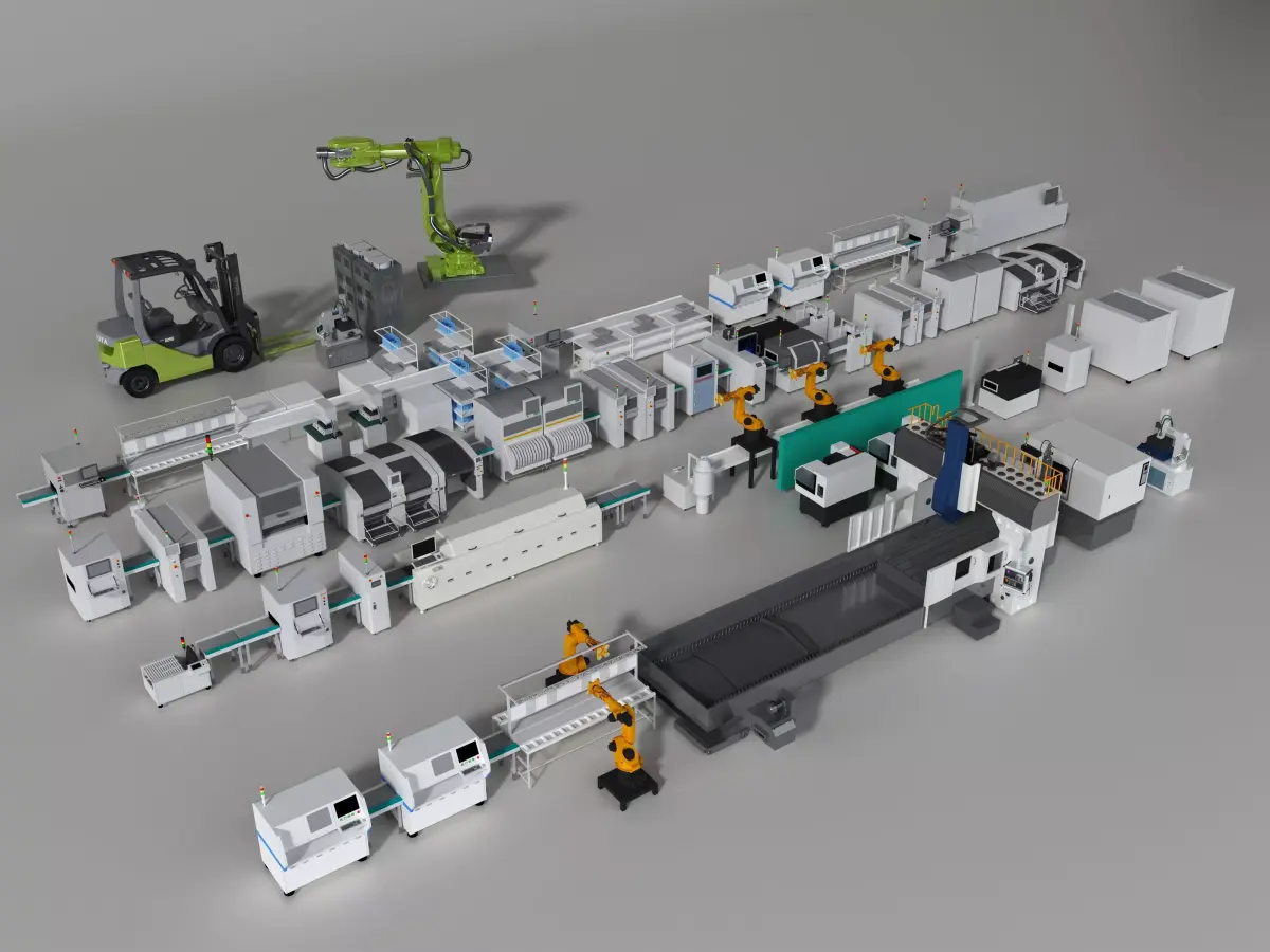 industrial equipment 3D model buy