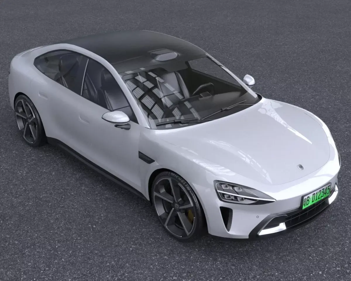   Top Trend Electric Car 3D model