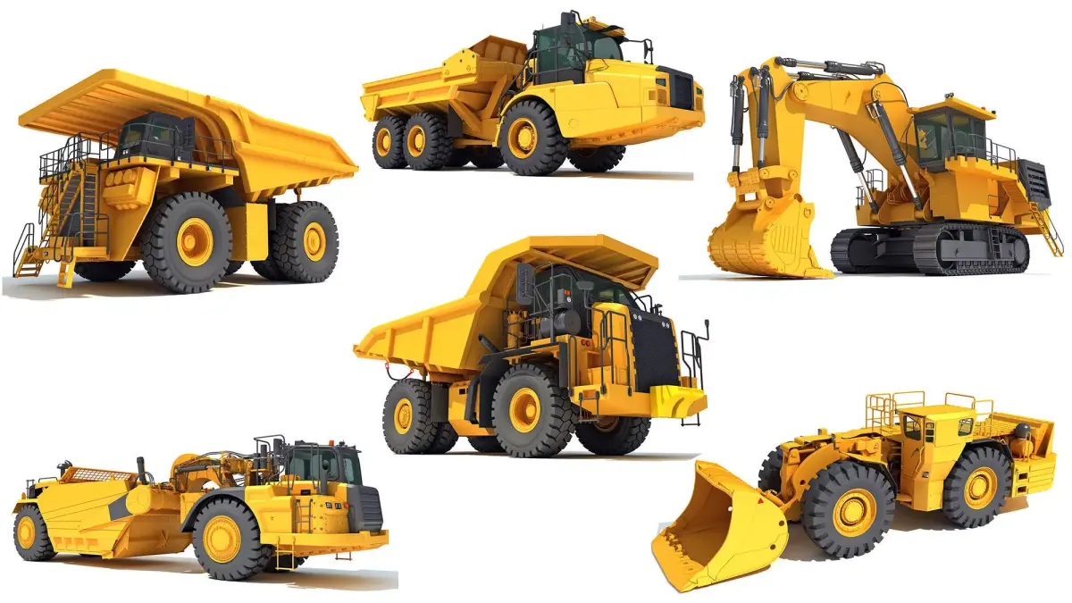 Mining Vehicles Pack