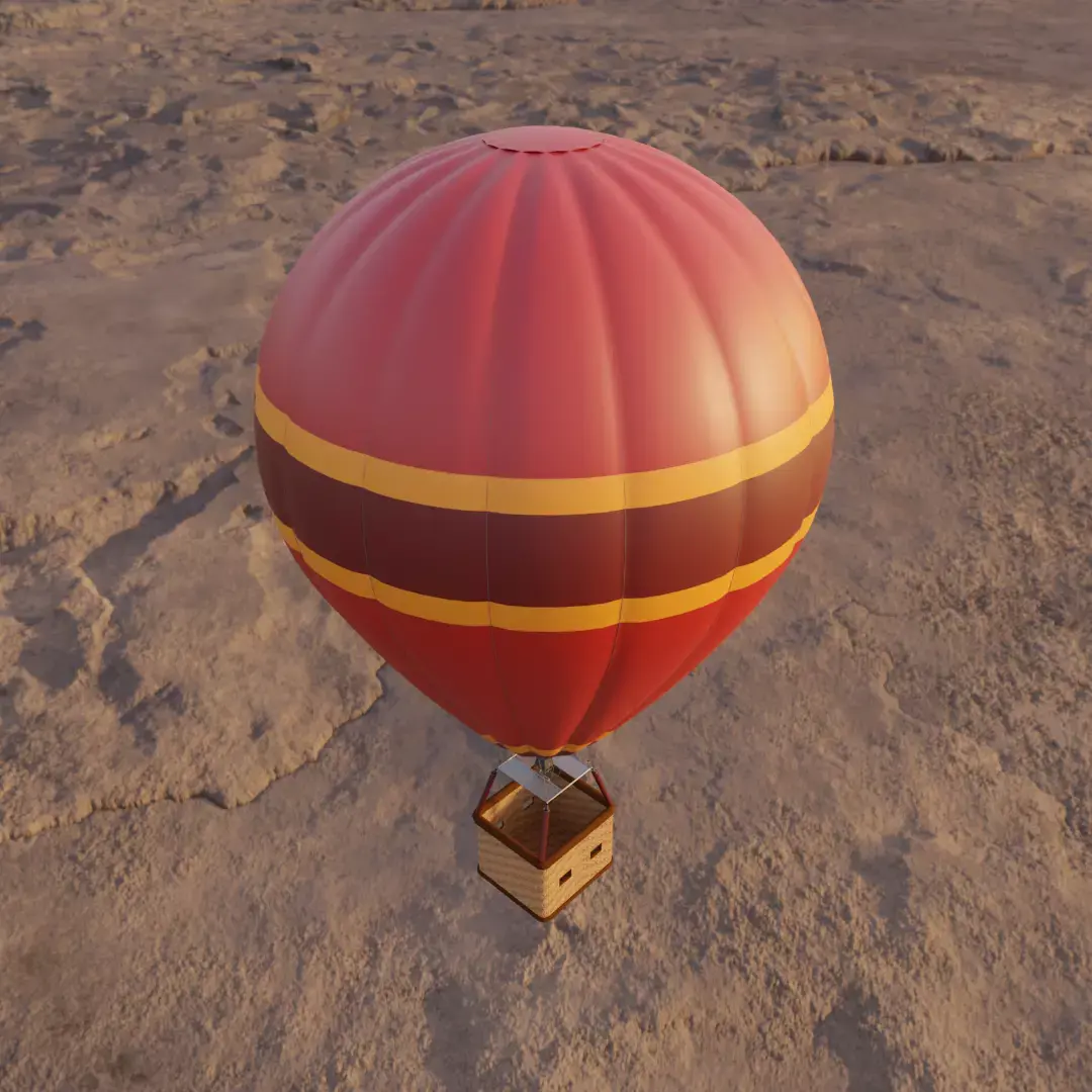 Globo Aerostatico 3D model buy