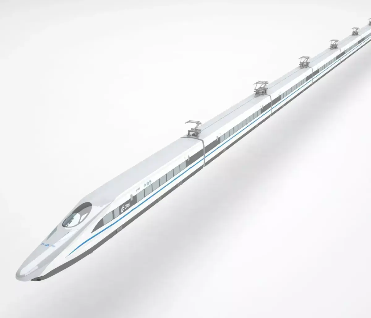 Bullet train 3D model