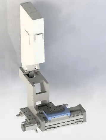 Overloading transverse system 3D model
