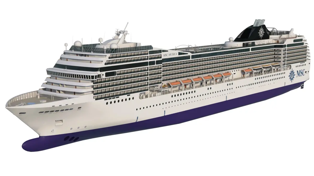 MSC Musica 3D model