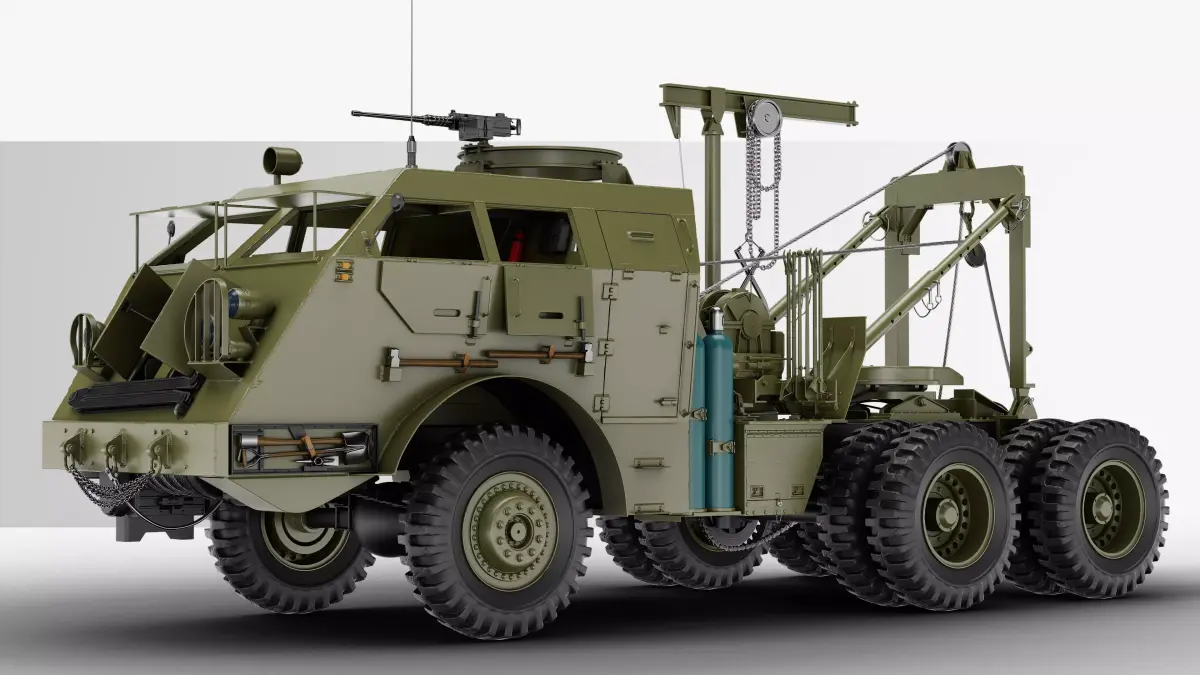 M25 M26 Tank Transporter - Dragon Wagon Highpoly 3D model