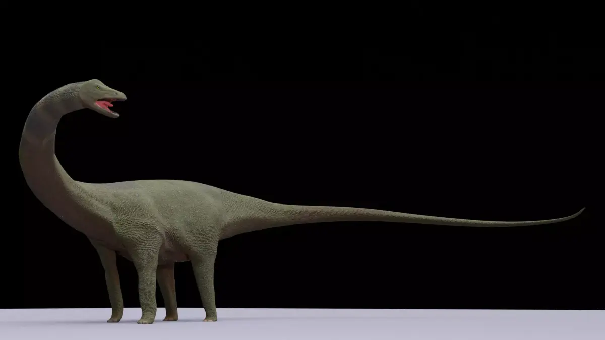 Diplodocus dinosaur 3D model