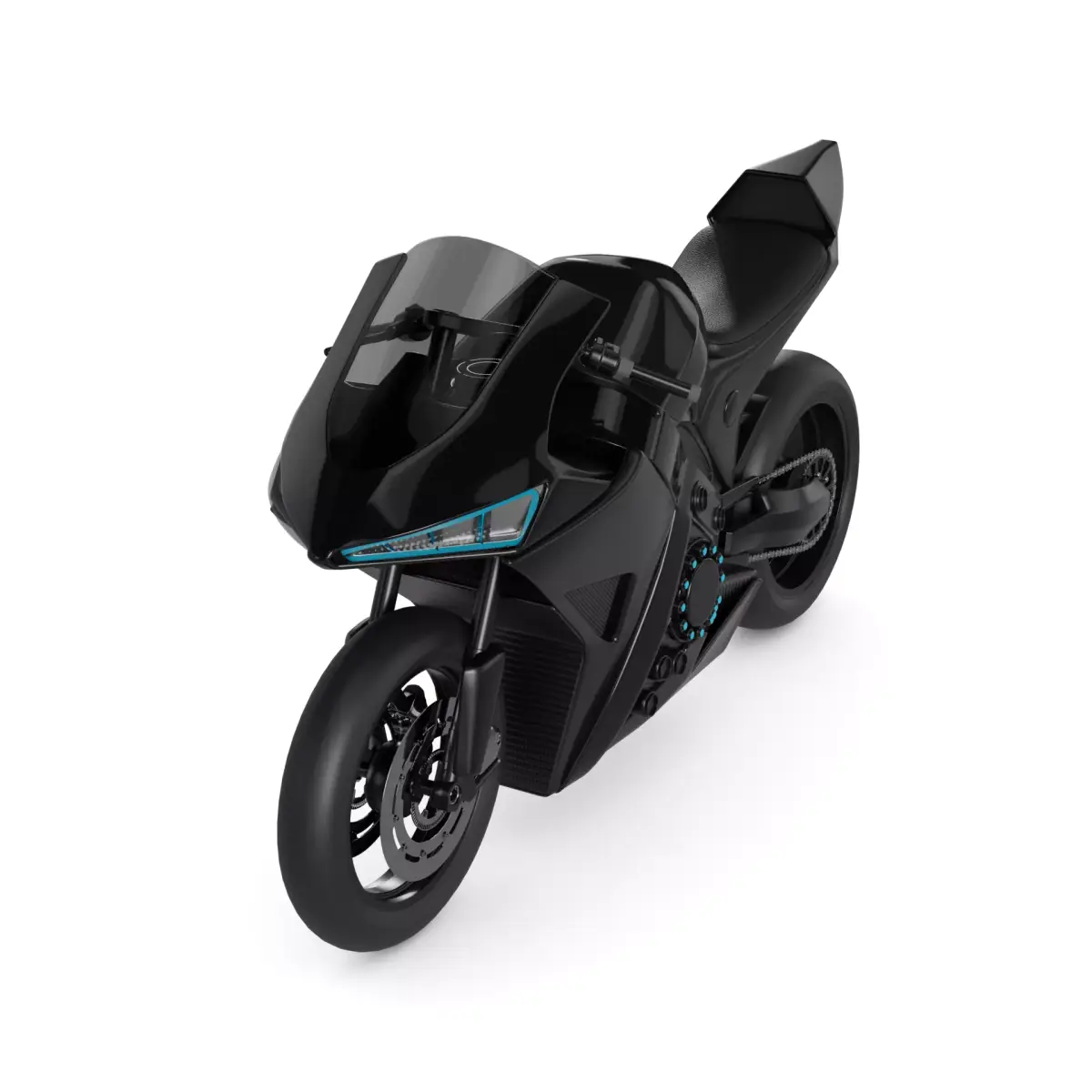 Standard Motorcycle 3D model purchase