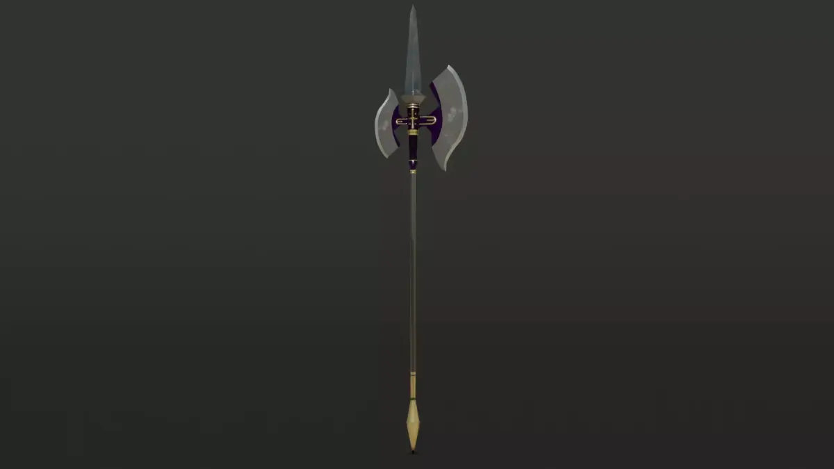 Sword Art Online Sanchi Spear detailed model 3D model