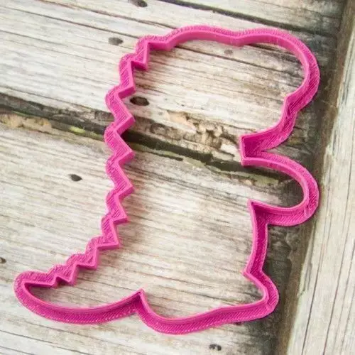 Dinosaur Tyrannosaur cookie cutter for professional Free 3D print model