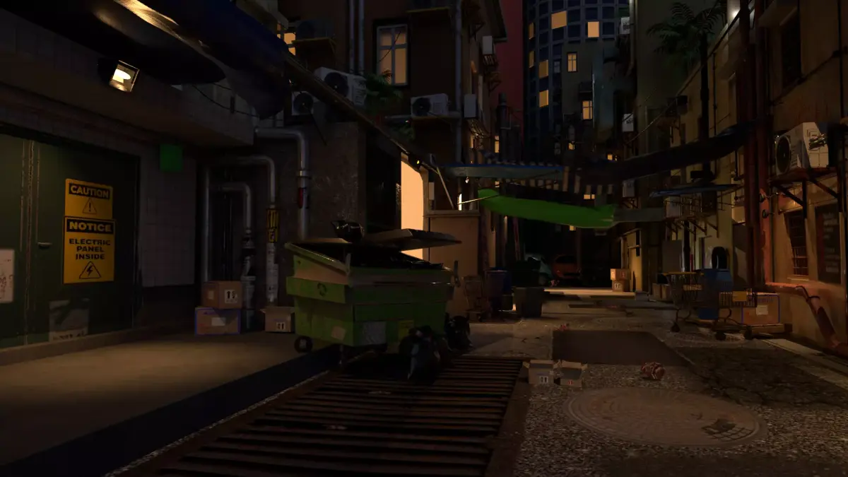 Game  Envirment 3D Game Design Low-poly 3D model