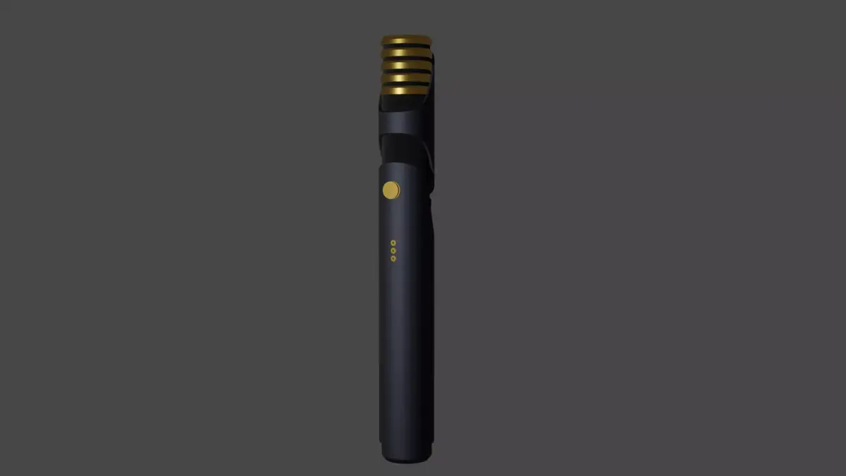 Depa Billaba Lightsaber Hilt 3D model