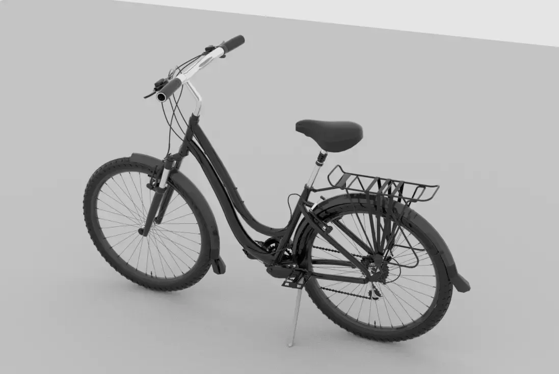 Bike 3D model 3D model purchase