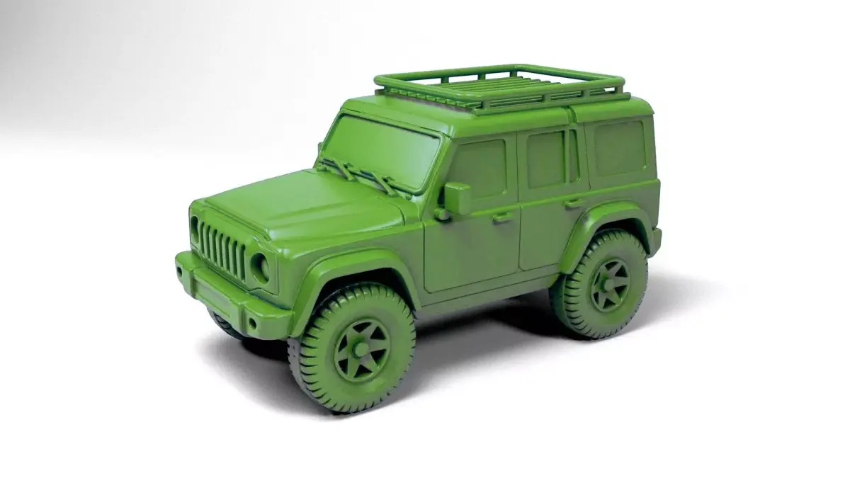 4x4 Car 2 3D print model