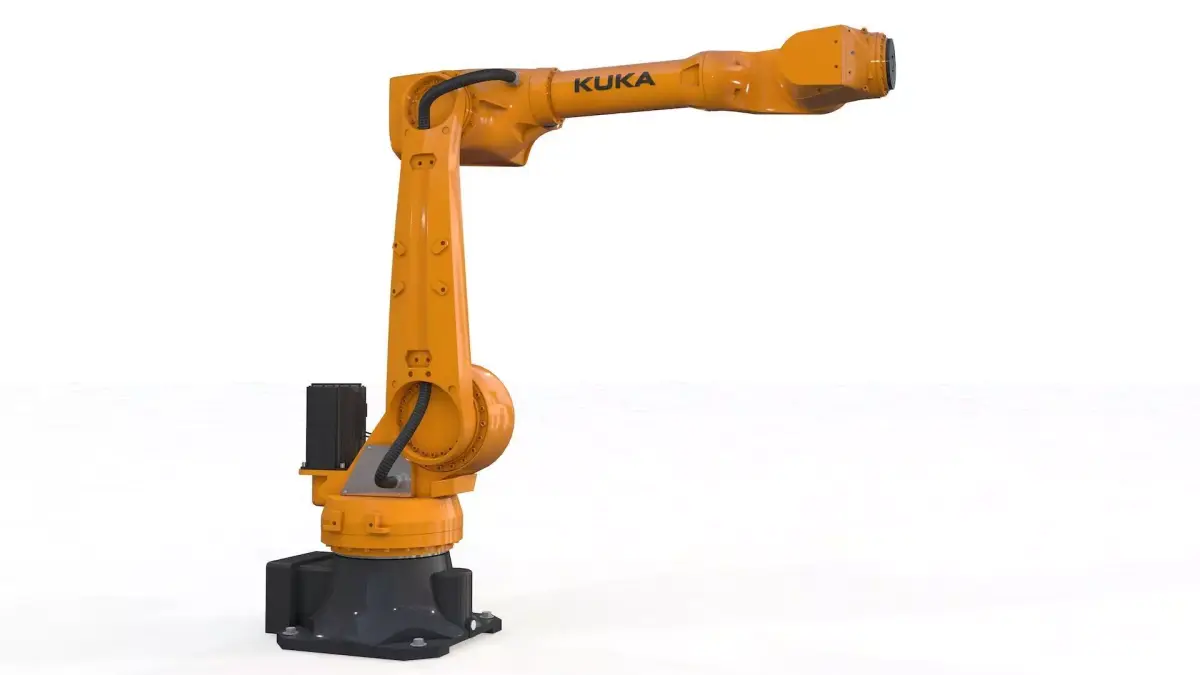 Robotic Arm Kuka Iontec Rigged  3D model