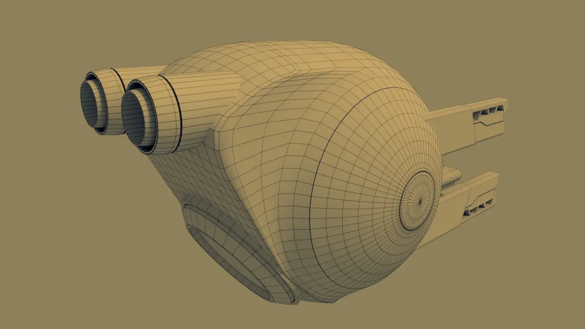 oblivion drone 3D model