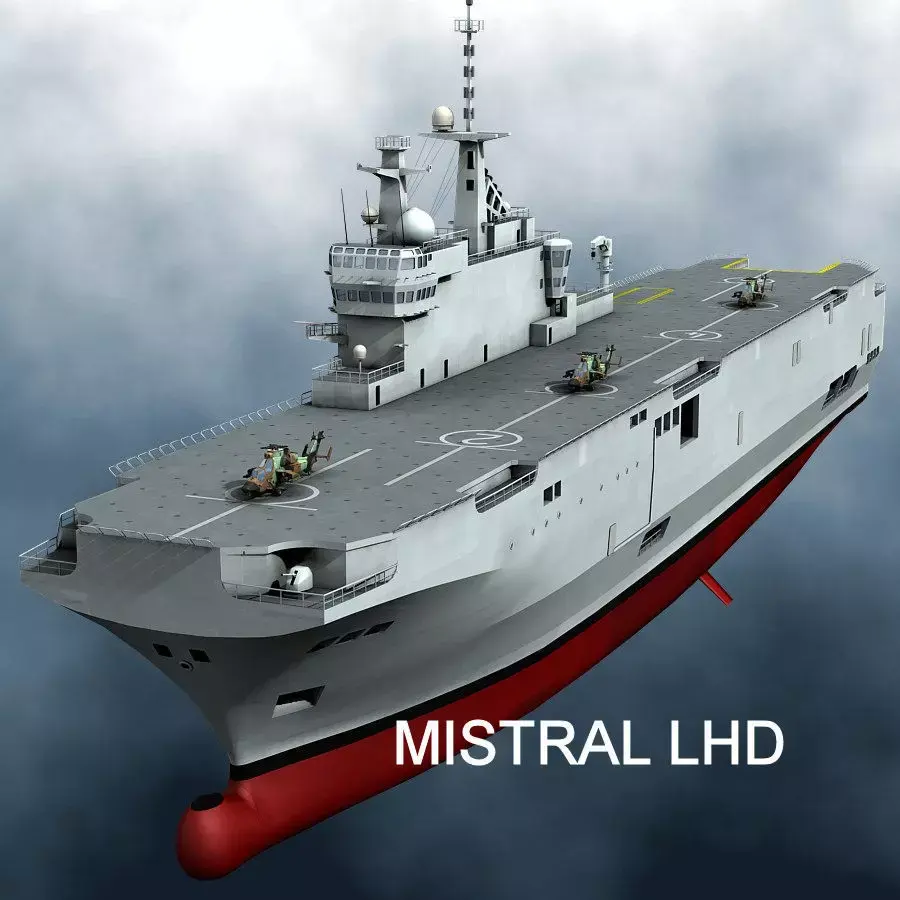 Mistral LHD 3D model