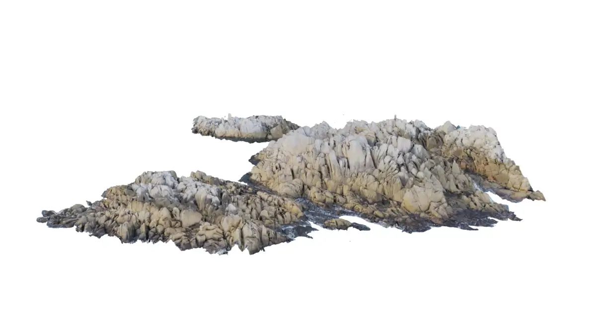 Royal Tomb of King Munmu 3D model