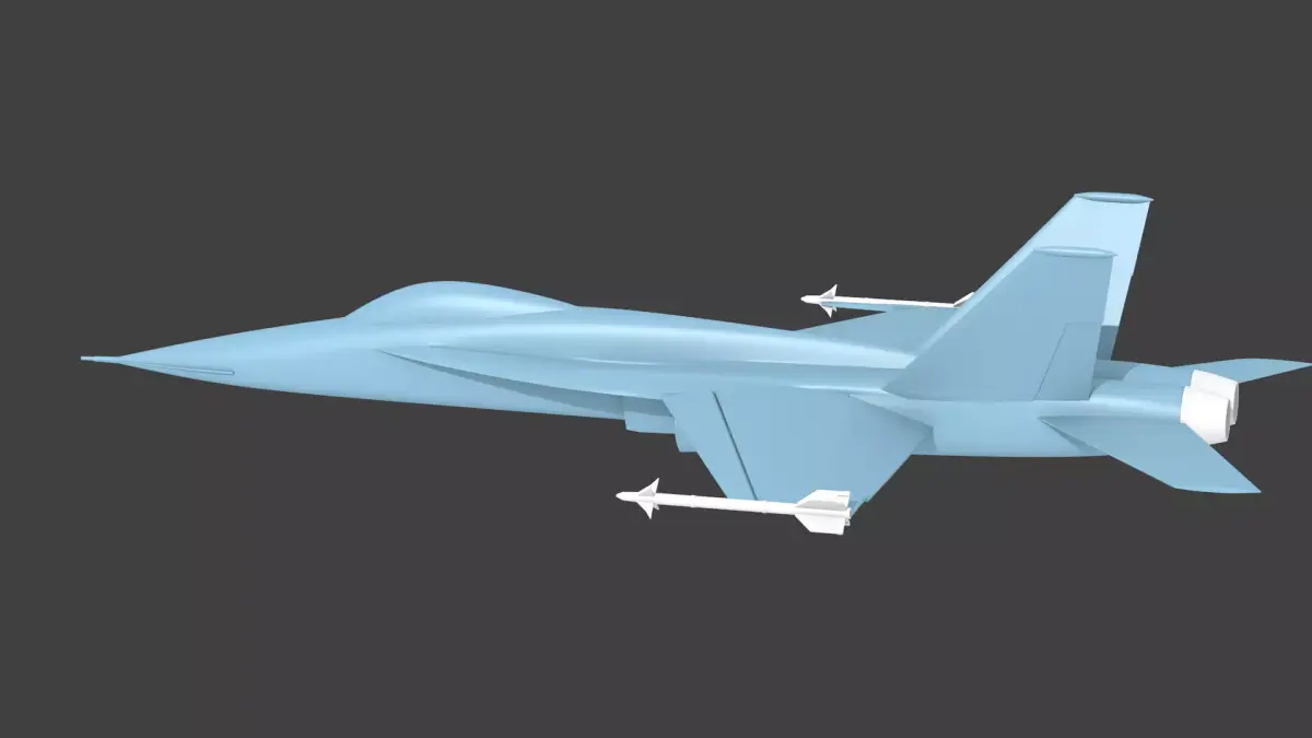 YF-17  LWF 3D print model