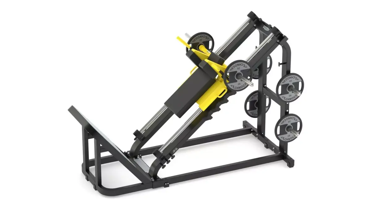 Technogym Plate Loaded Pure Hack Squat 3D model